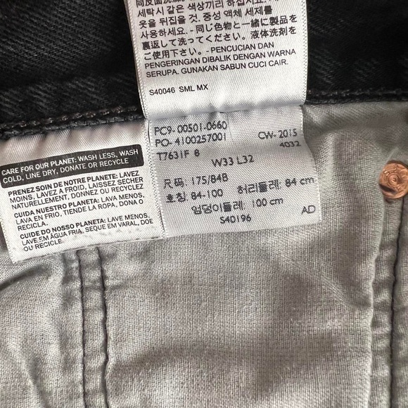 Levi’s 501 black jeans - Picture 6 of 7